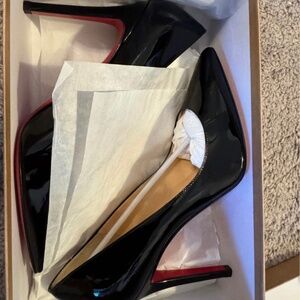 Christian Louboutin Black Pumps- Pigalle Black 38.5 (7.5 US)